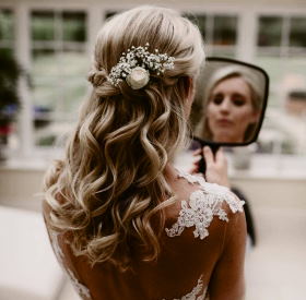 finding a wedding hairstyle